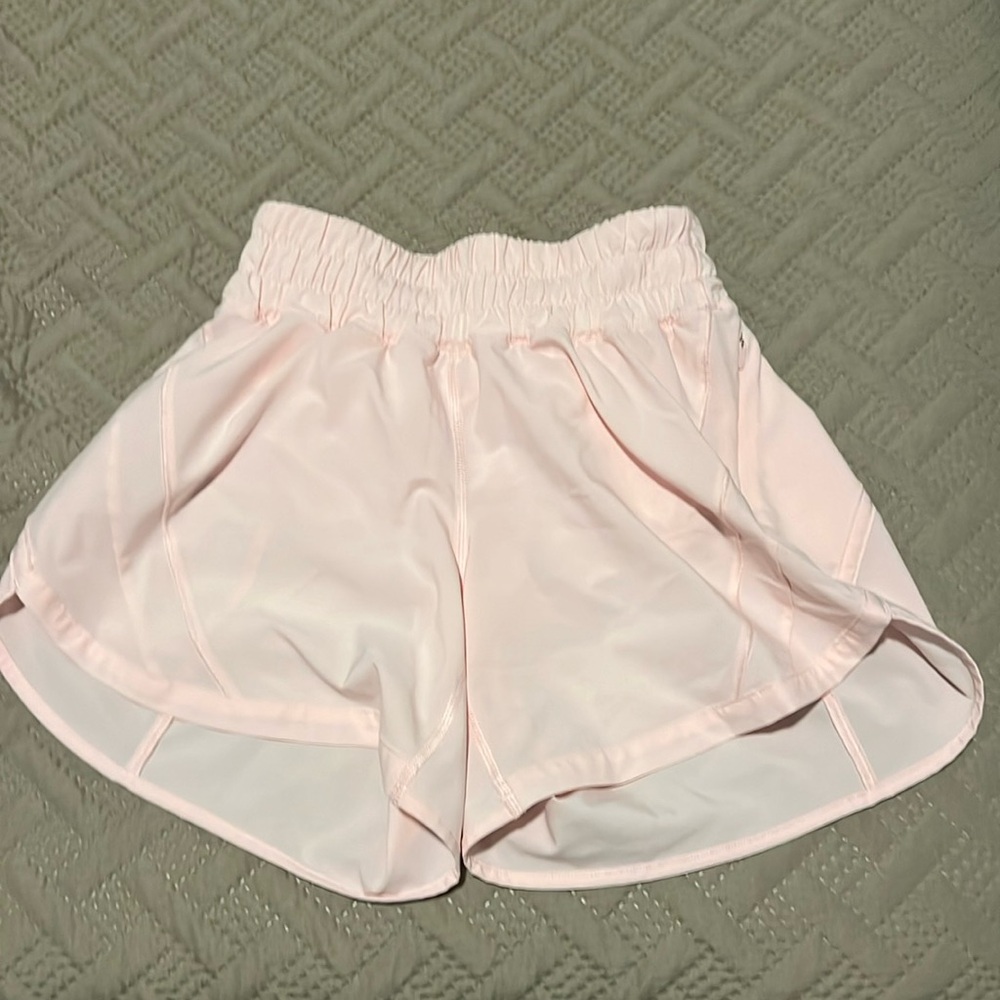 Pastel Pink Lululemon Shorts Running shorts 4 inch Size 2
